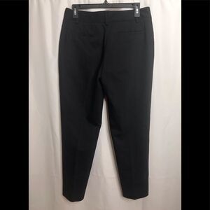 Alice + Olivia Black Ankle Dress Pants 6